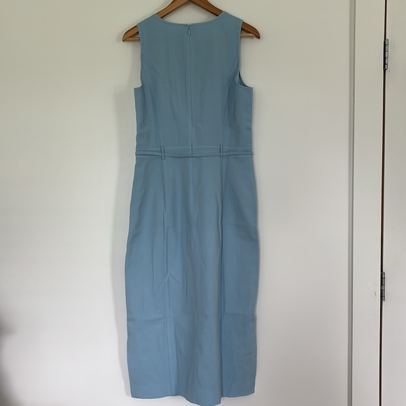 NWT J. Crew Tall executive sheath dress in Italian stretch merino wool blend - Picture 6 of 9